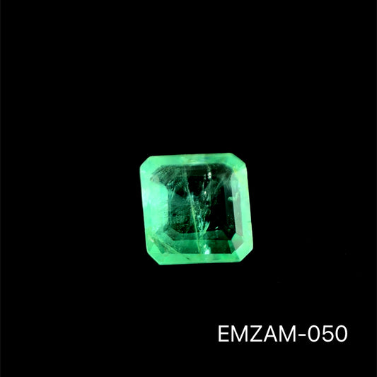 ESMERALDA ZAMBIA ESMERALDA 0.695 CTS 5.93 X 5.55 MM