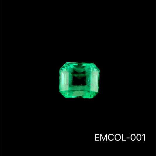ESMERALDA COLOMBIANA  ESMERALDA 0.435 CTS 4.03 X 5.18 MM