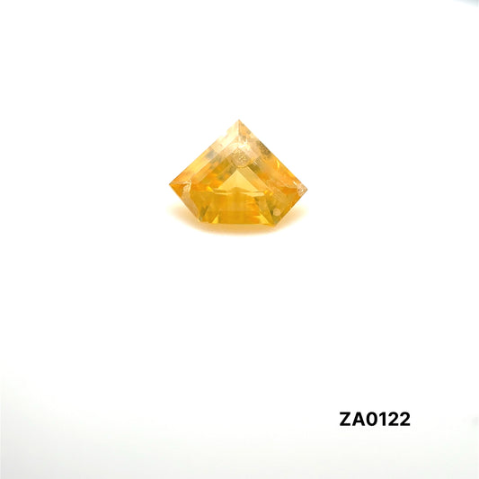 ZAFIRO AMARILLO CORTE MODERNO 1.155 CTS 6.37 X 8.12 X 3.63 MM