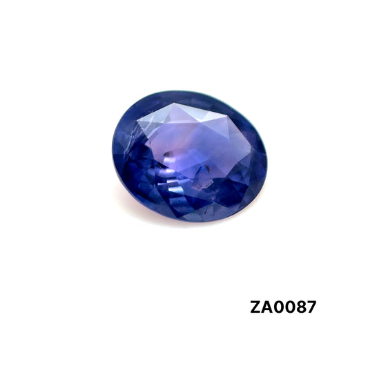ZAFIRO DARK PURPLE OVAL 1.160 CTS 7.16 X 6.17 MM
