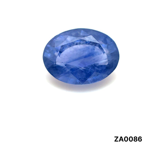 ZAFIRO CORNFLOWER BLUE OVAL 2.930 CTS 9.51 X 7.18 MM