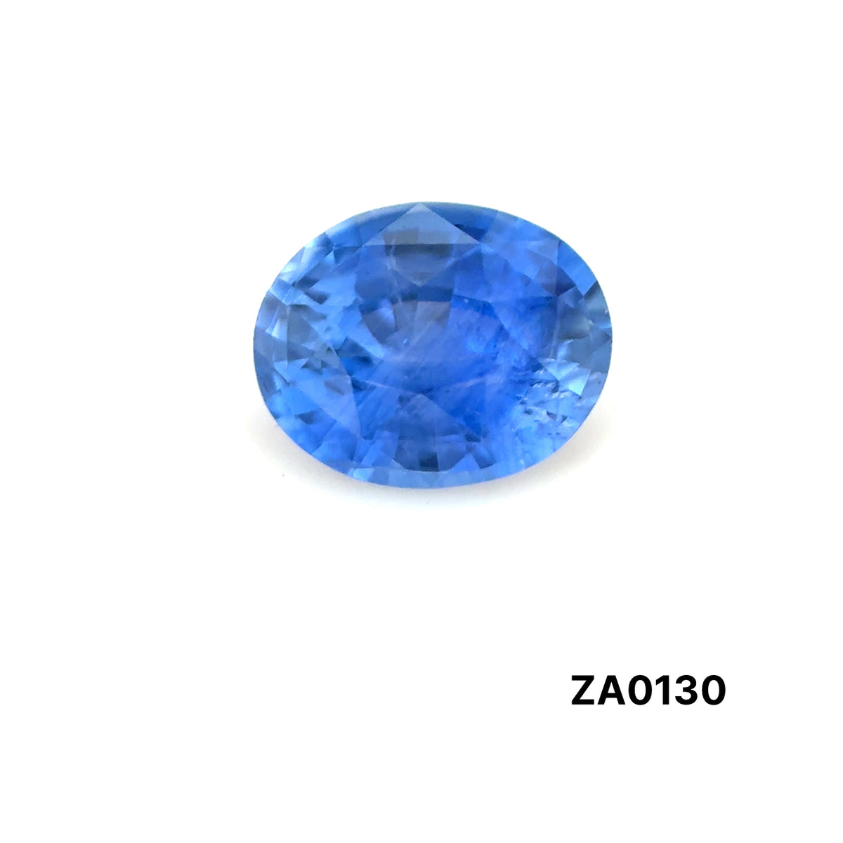 ZAFIRO CORNFLOWER BLUE OVAL 1.170 CTS 5.69 X 7.11 MM