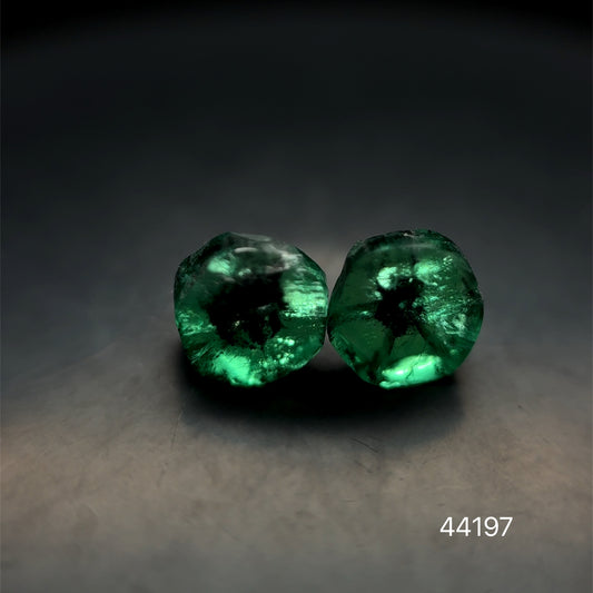 PAR ESMERALDAS CDTEC TRAPICHE  1.61 CTS