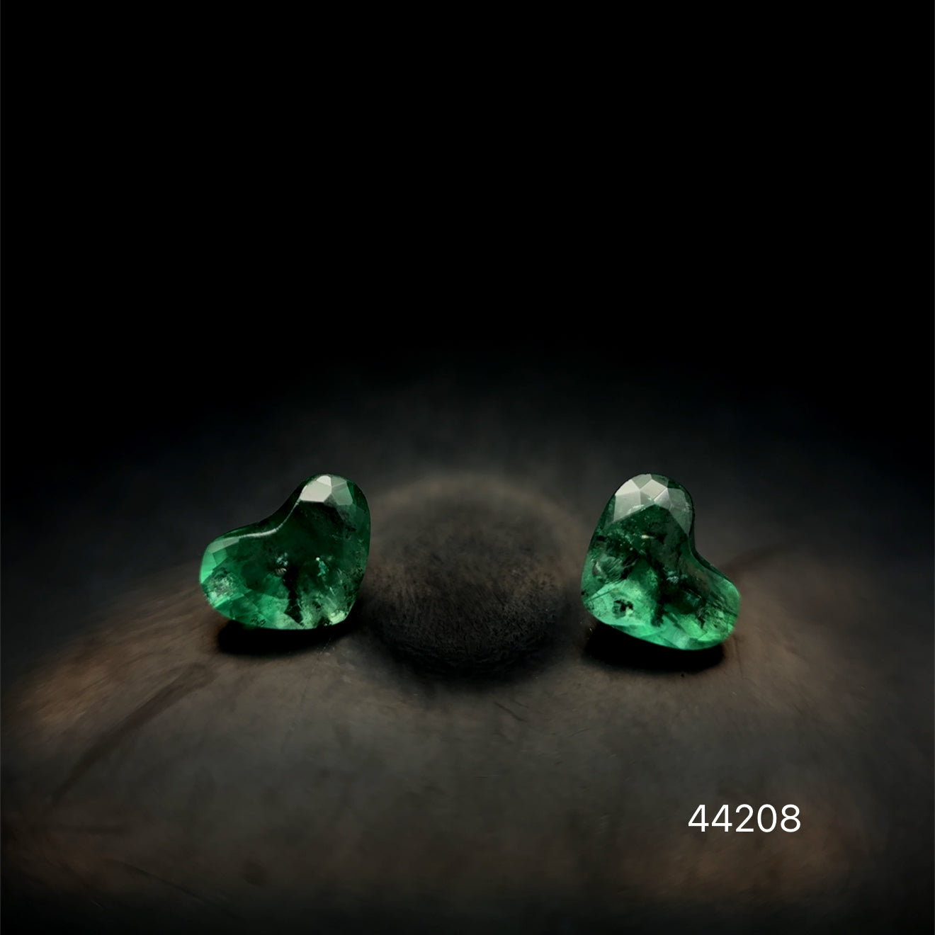 PAR ESMERALDAS CORAZON  CDTEC 1.18 CTS