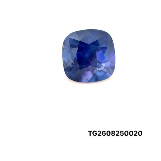 ZAFIRO IGA CUSHION 1.63 CTS 6.30 X 6.26 X 4.96 MM