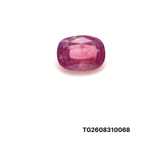 ZAFIRO IGA PADPARADSCHA CUSHION 1.16 CTS 5.12 X 6.85 X 3.37 MM