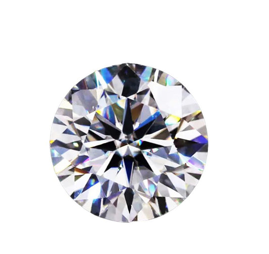 MOISSANITA  REDONDA  DE 0.50 CTS A 5 CTS