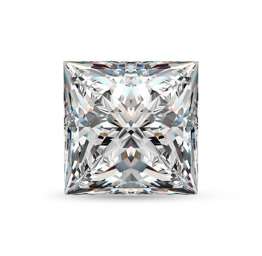 MOISSANITA CORTE PRINCESS 2 CT 7X7MM