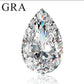 MOISSANITA CORTE PERA 2 CT 7X10 MM