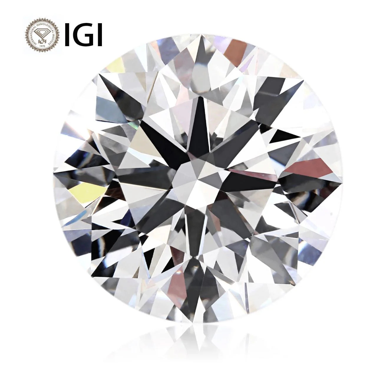 DIAMANTE DE LABORATORIO IGI CORTE BRILLANTE 0.52 CTS D VS1