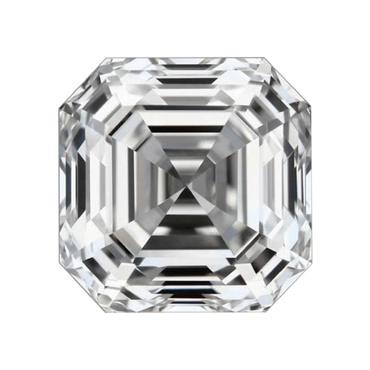 MOISSANITA BLANCA  ASSCHER  DE 0.50 CTS A 5 CTS