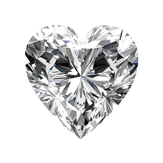 MOISSANITA CORTE CORAZÓN 0.50 CT 5X5MM