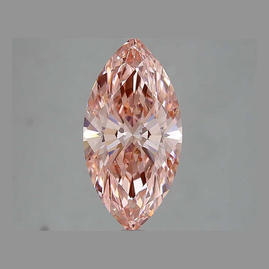 DIAMANTE IGI MARQUISSE FANCY VIVID PINK 1.02 CTS  VVS2