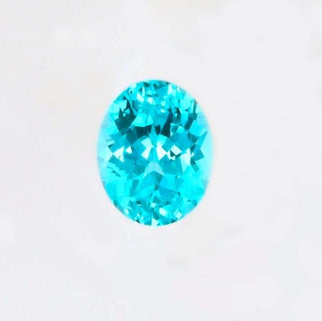 PARAIBA LAB GRC NEON BLUE  CORTE OVAL 11 X 9 MM