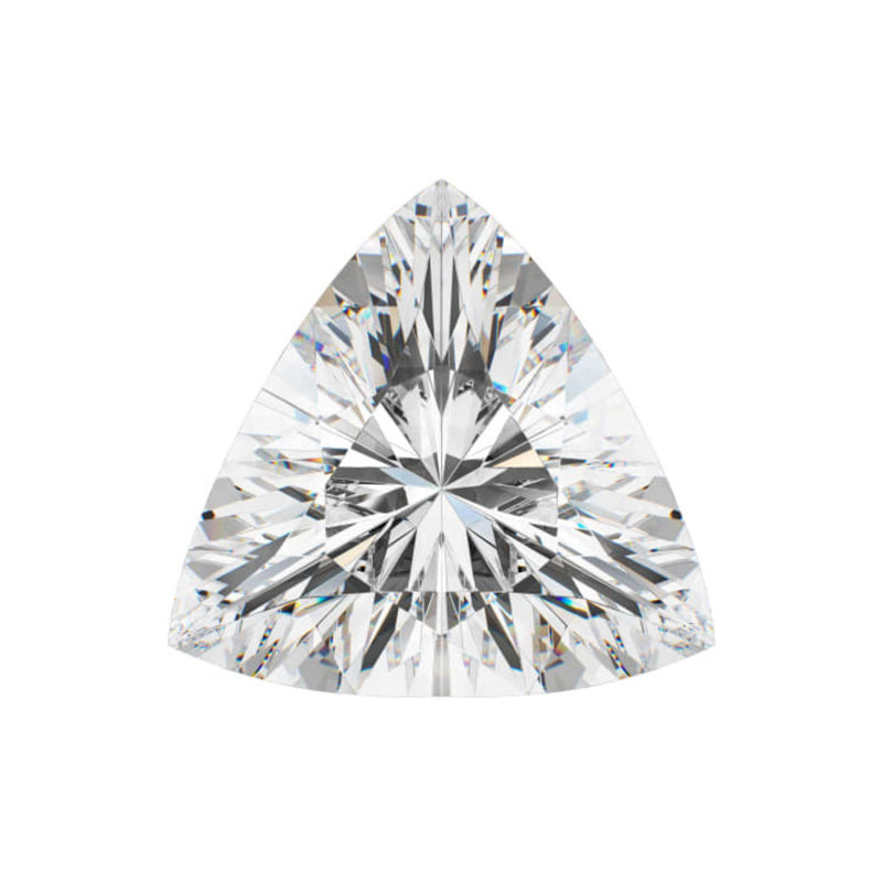 MOISSANITA CORTE TRILLON 0.50 CTS 5 X 5 MM